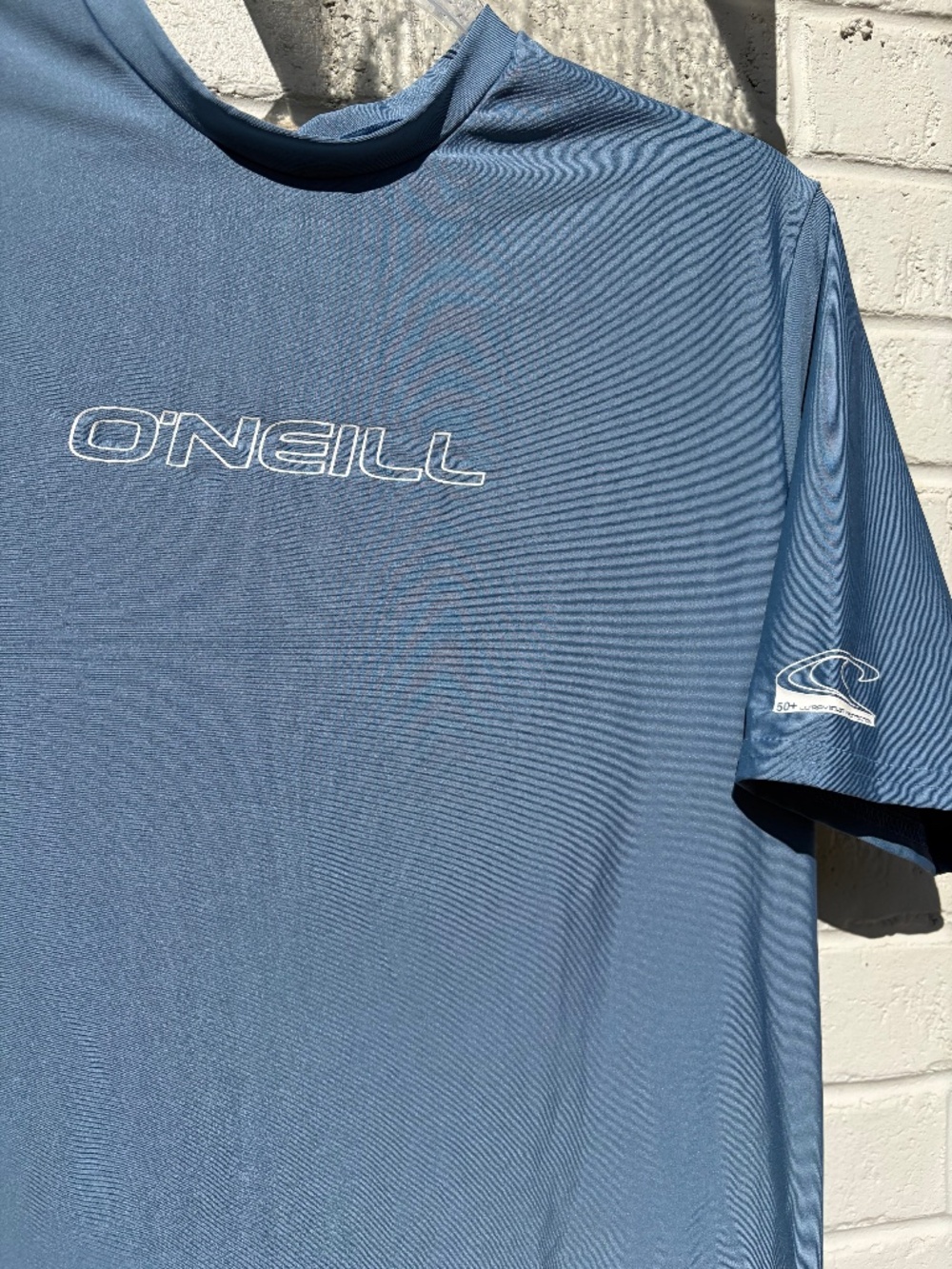 O"NEILL Basic Skins 50+ Sun Shirt XXL Blue - Picture 4 of 14